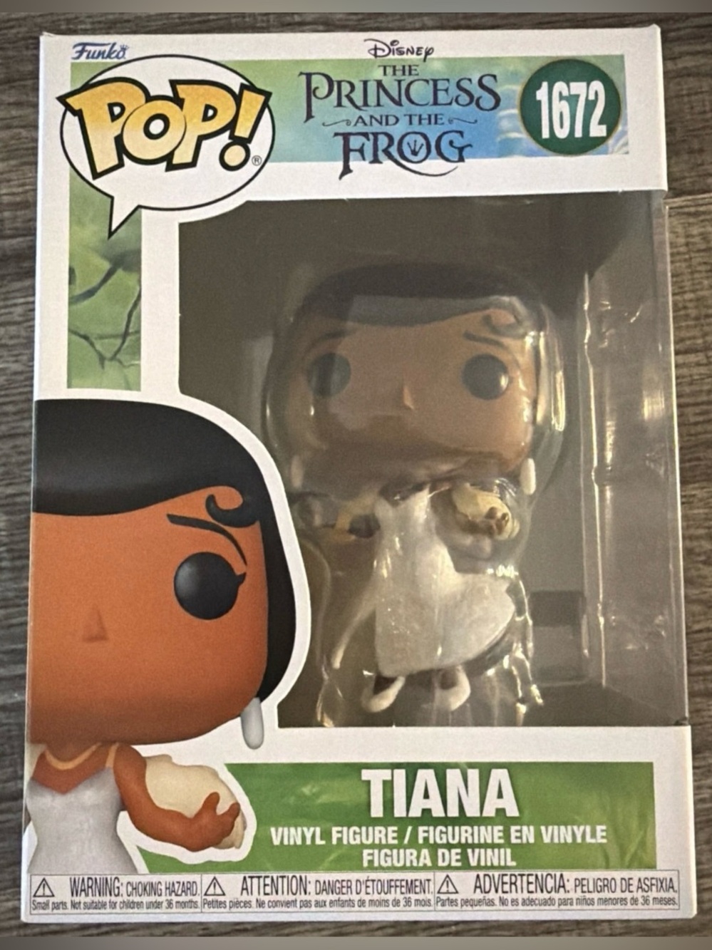 Funko Pop Vinyl Disney Tiana Princess and Frog #1672